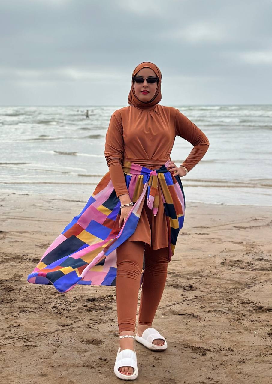 Burkini Simple avec 5 Pieces