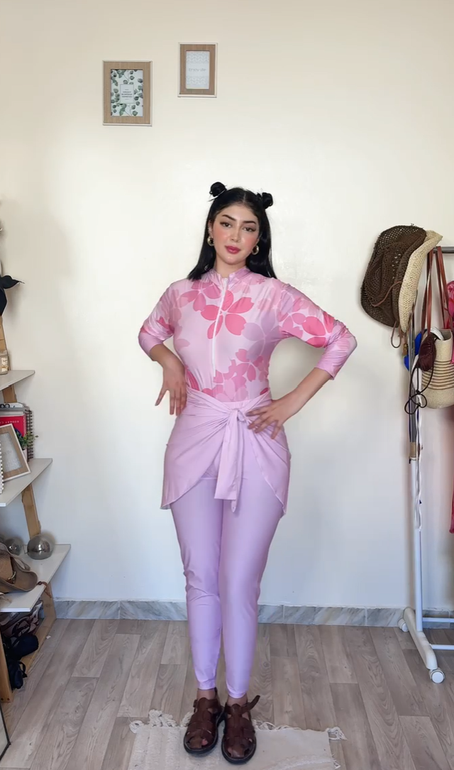 Windy Burkini Flower