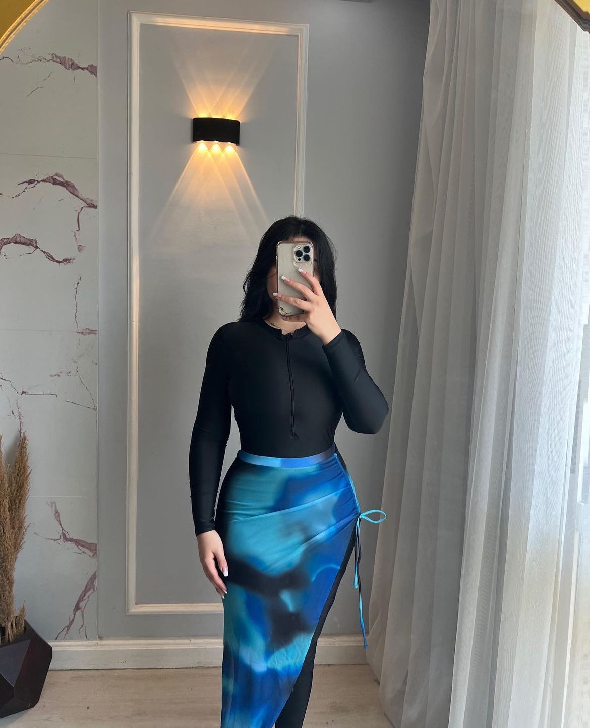 Burkini Cache coloré 5 Piéces
