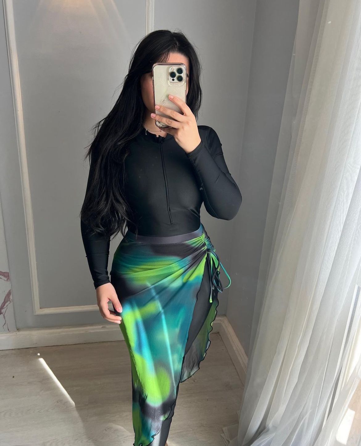 Burkini Cache coloré 5 Piéces