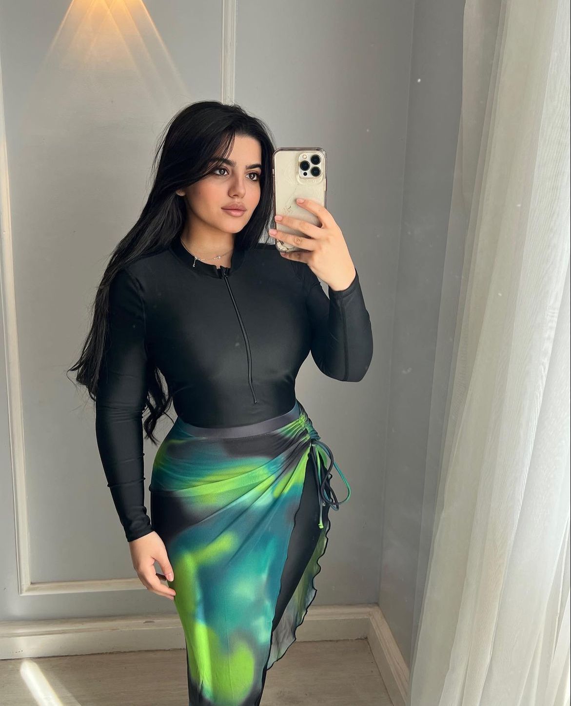 Burkini Cache coloré 5 Piéces