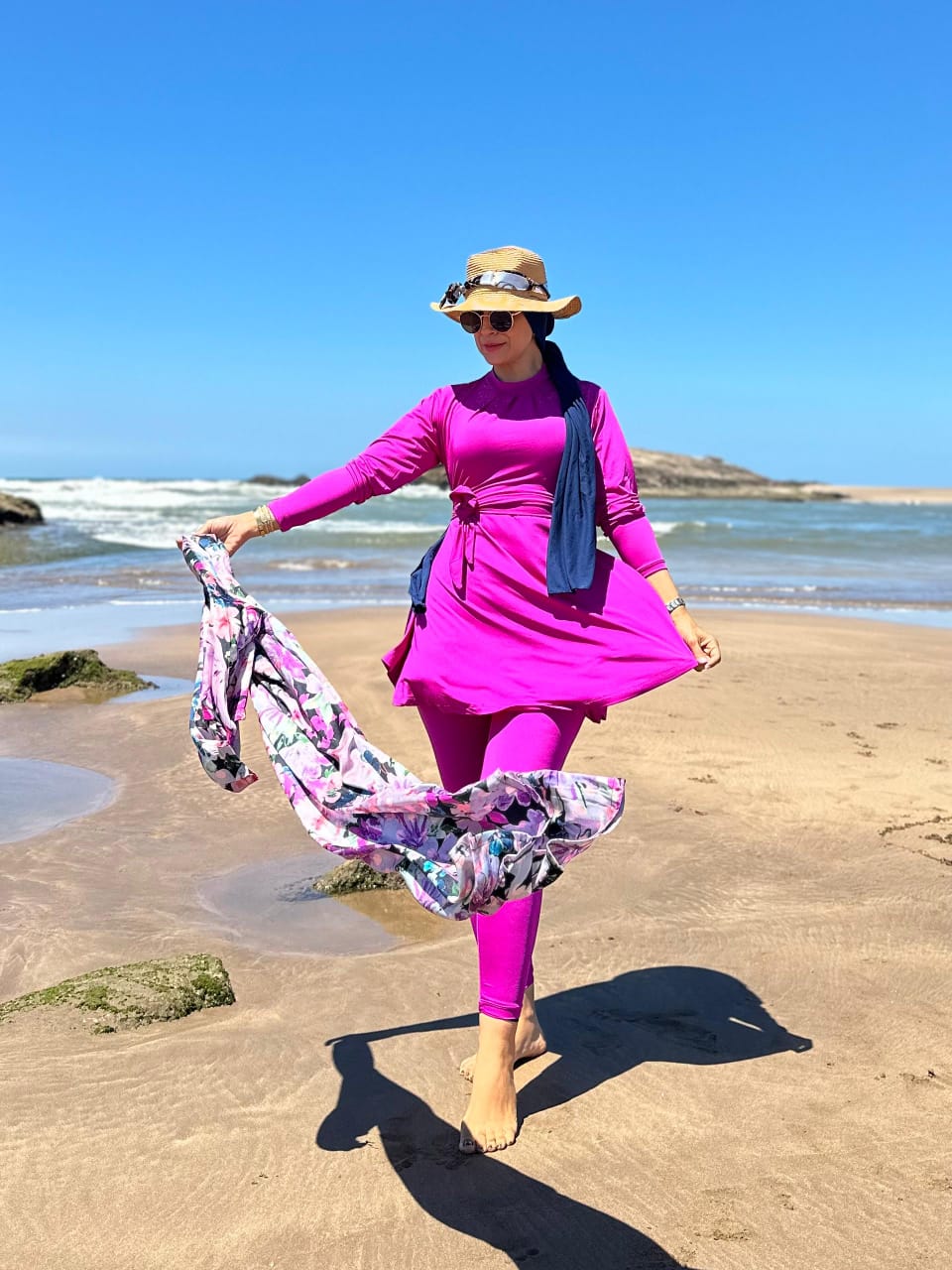 Burkini Simple avec 5 Pieces