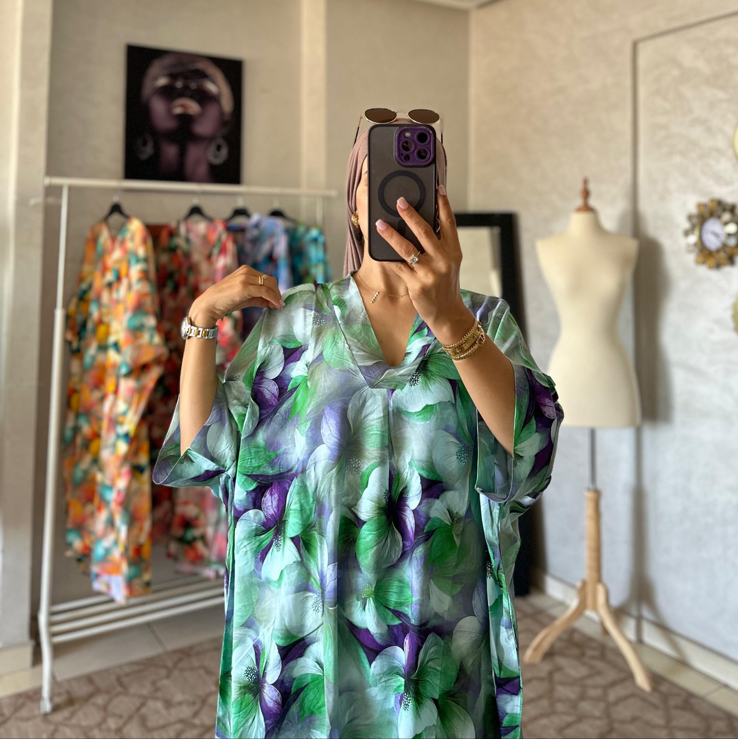 Robe Nova en Fleurs