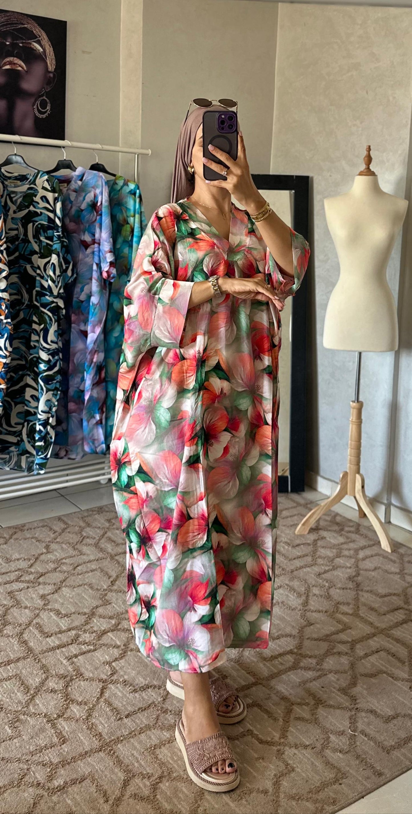 Robe Nova en Fleurs