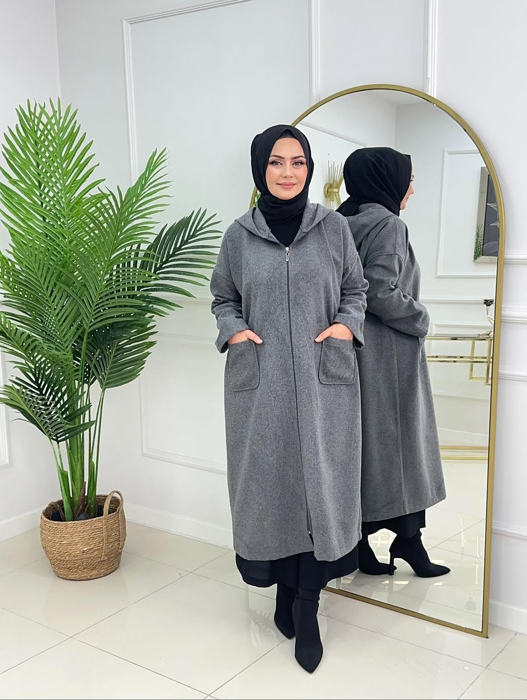Manteau-cape Bompard En 50% Cachemire / 50% Laine - Taille 38 (TU S) - Occasion Très Bon état
