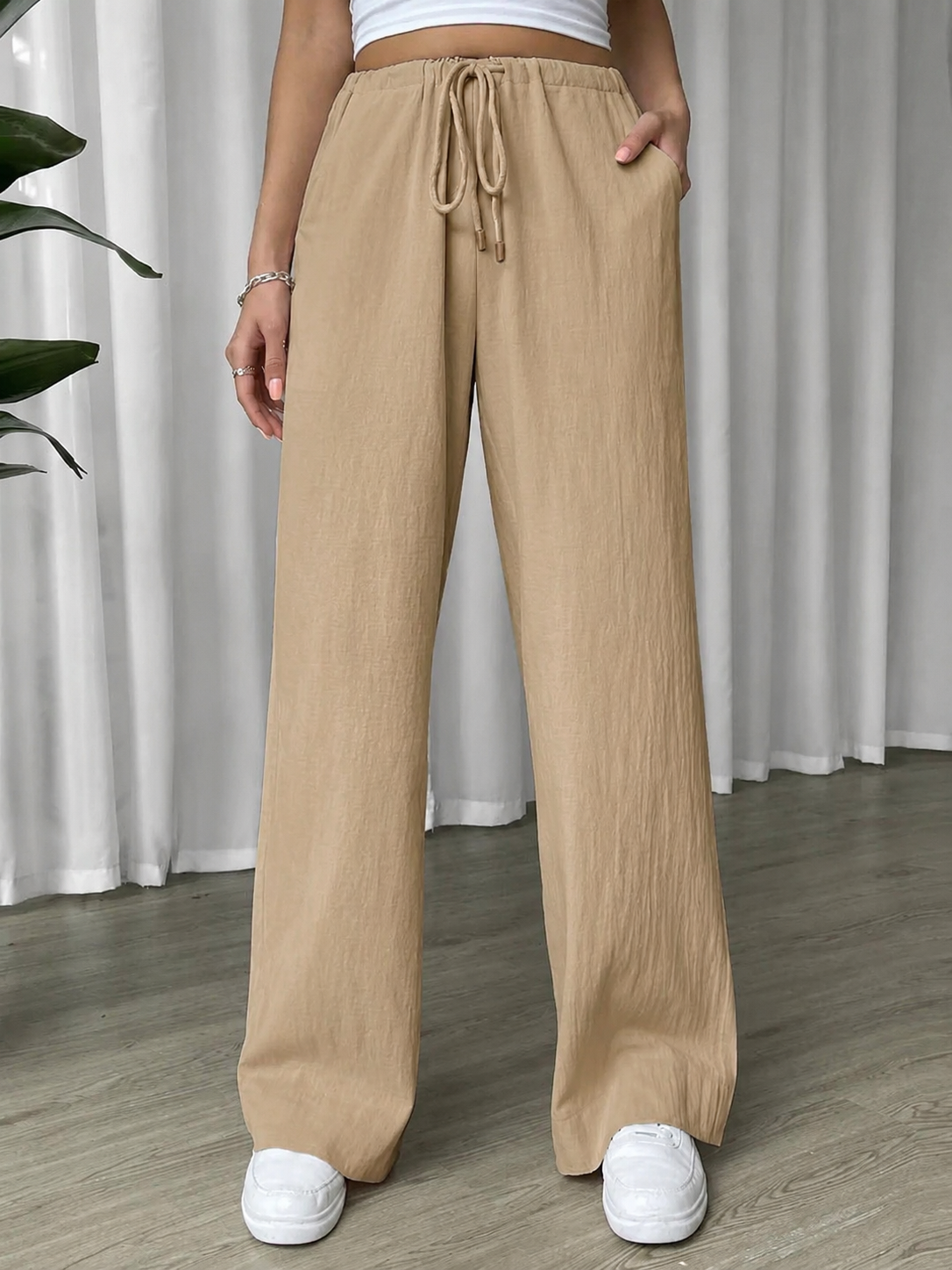Pantalon en Lin