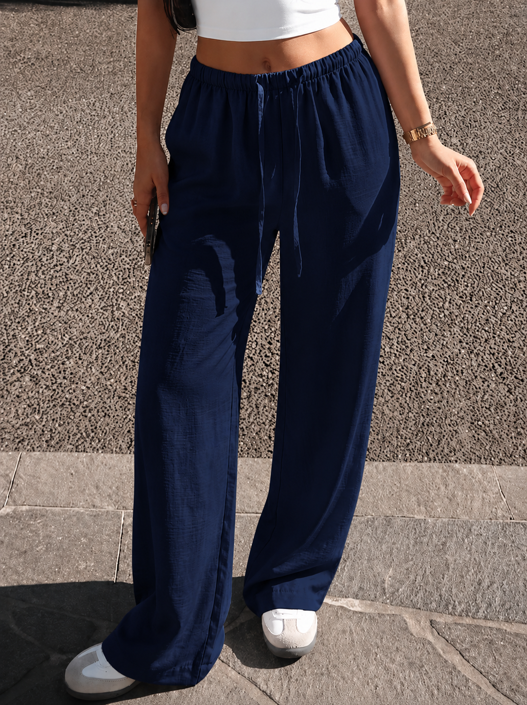 Pantalon en Lin
