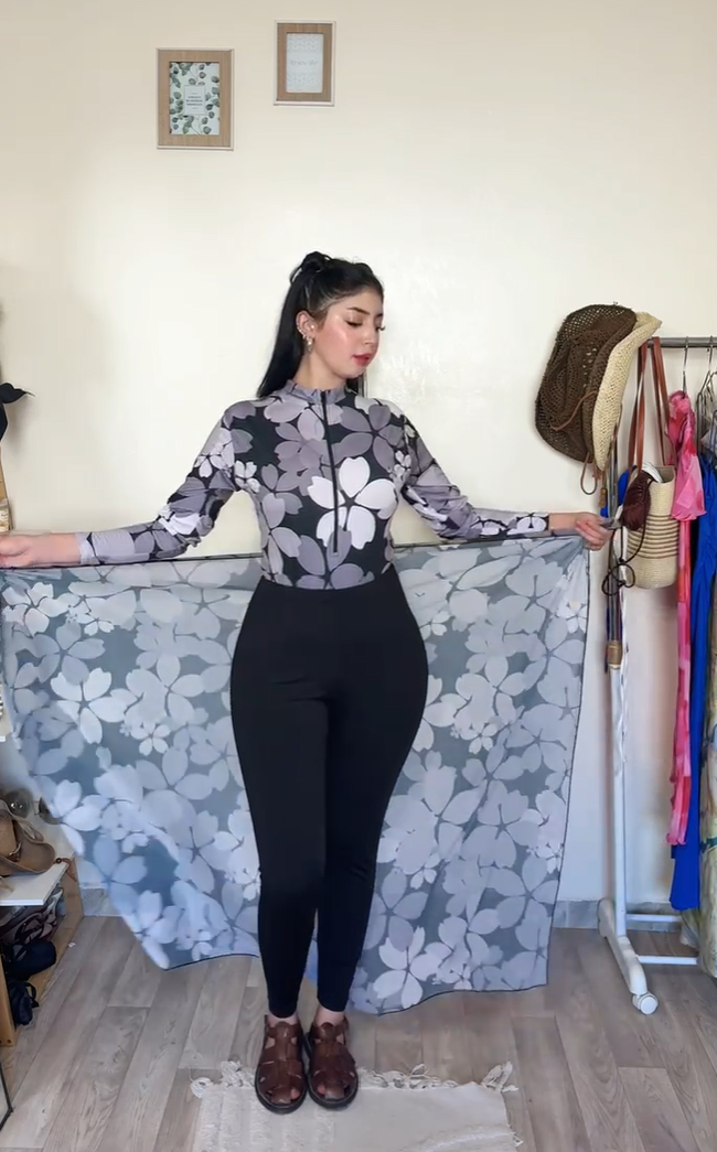 Windy Burkini Flower