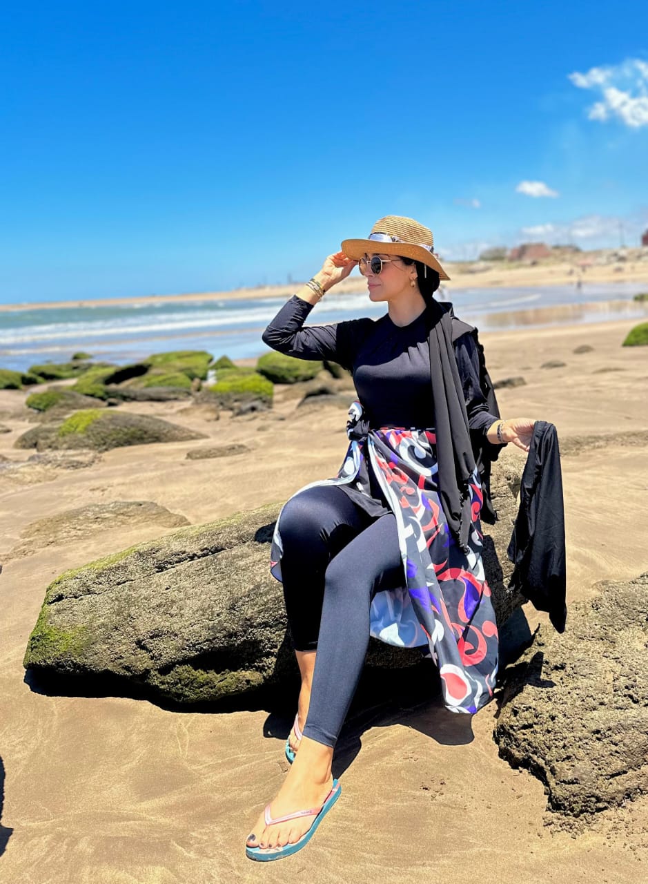 Burkini Simple avec 5 Pieces
