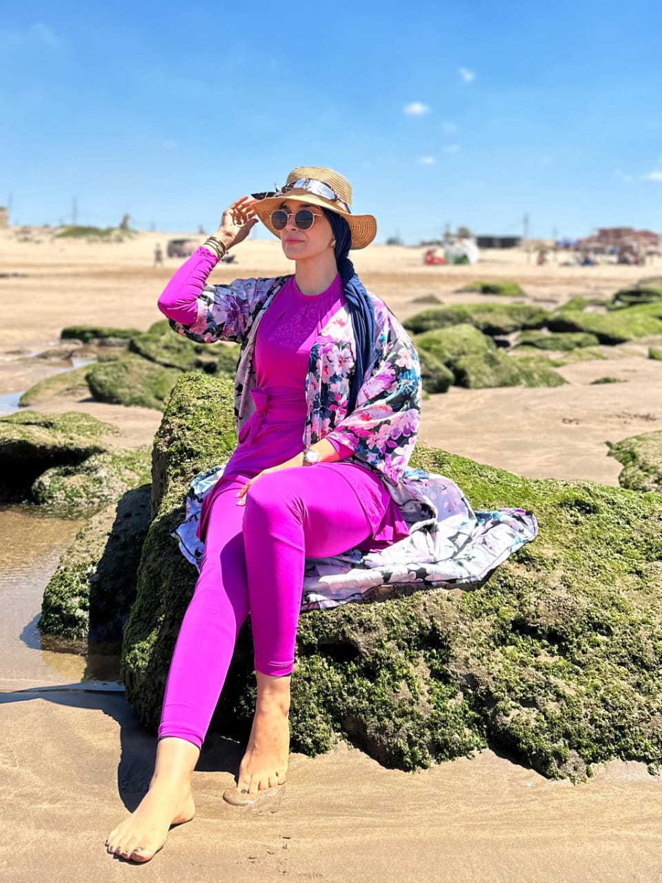 Burkini Simple avec 5 Pieces