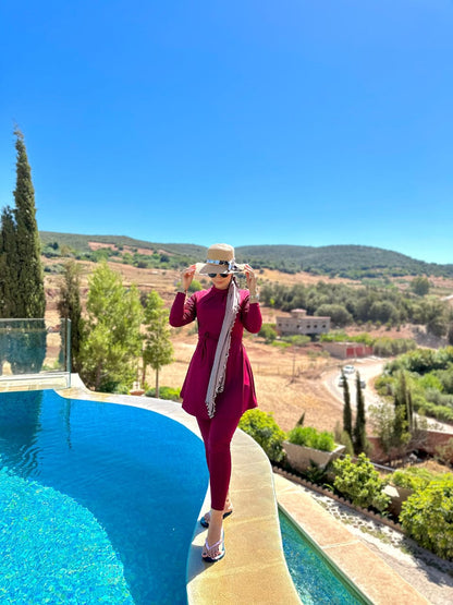 Burkini Simple avec 5 Pieces