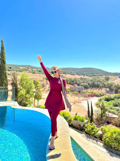 Burkini Simple avec 5 Pieces