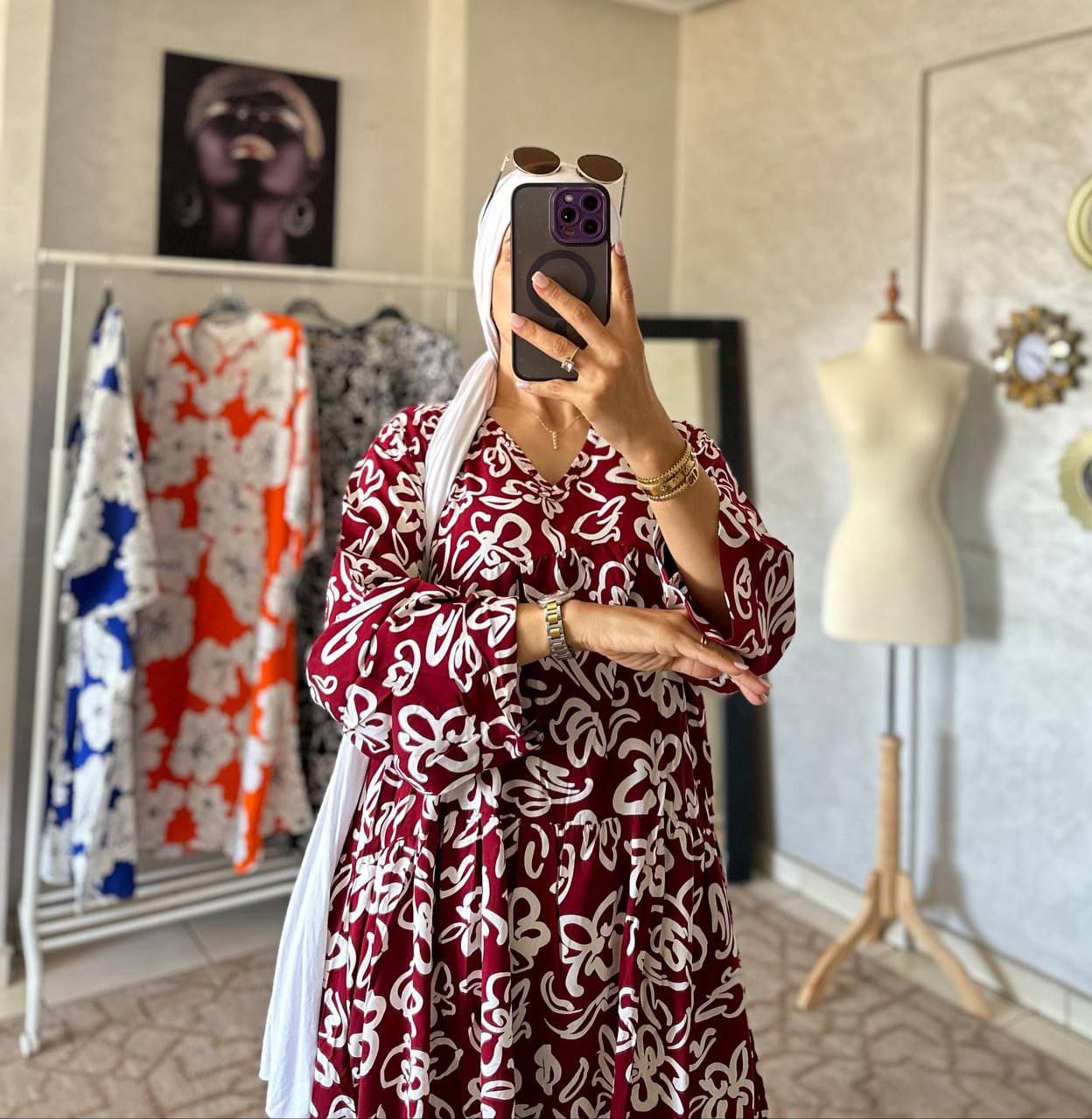 Robe Dark longue