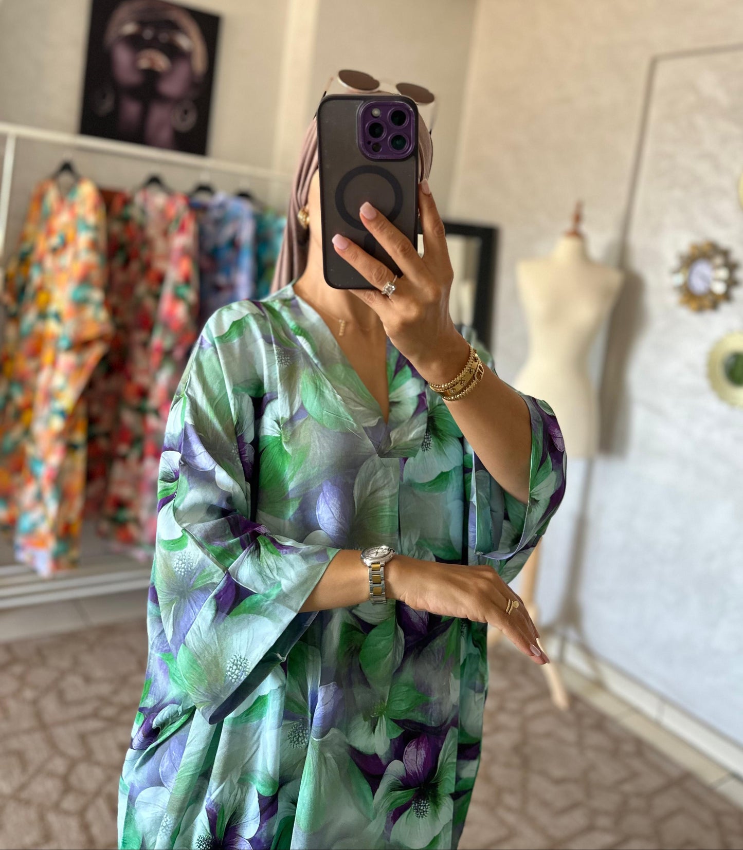 Robe Nova en Fleurs
