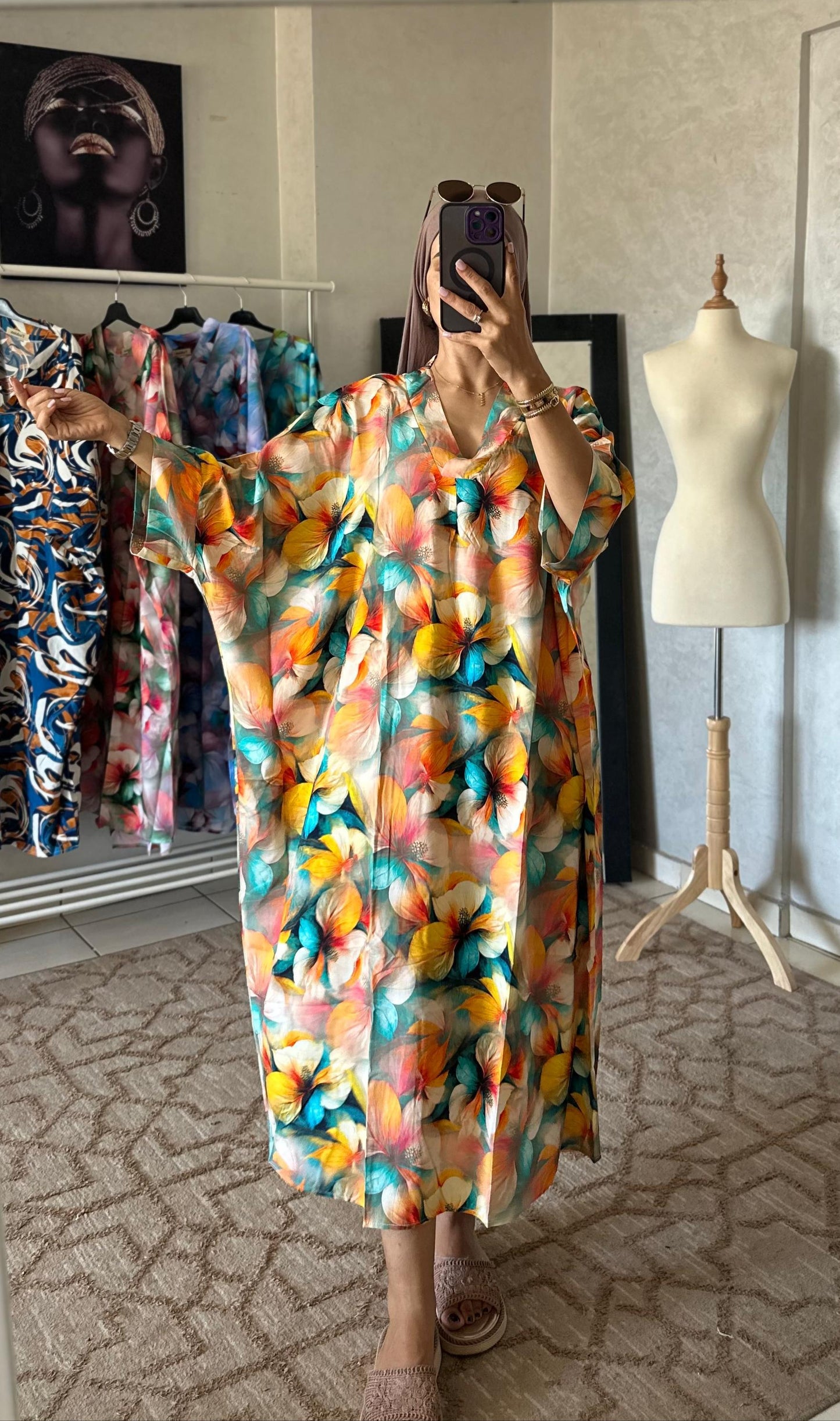 Robe Nova en Fleurs