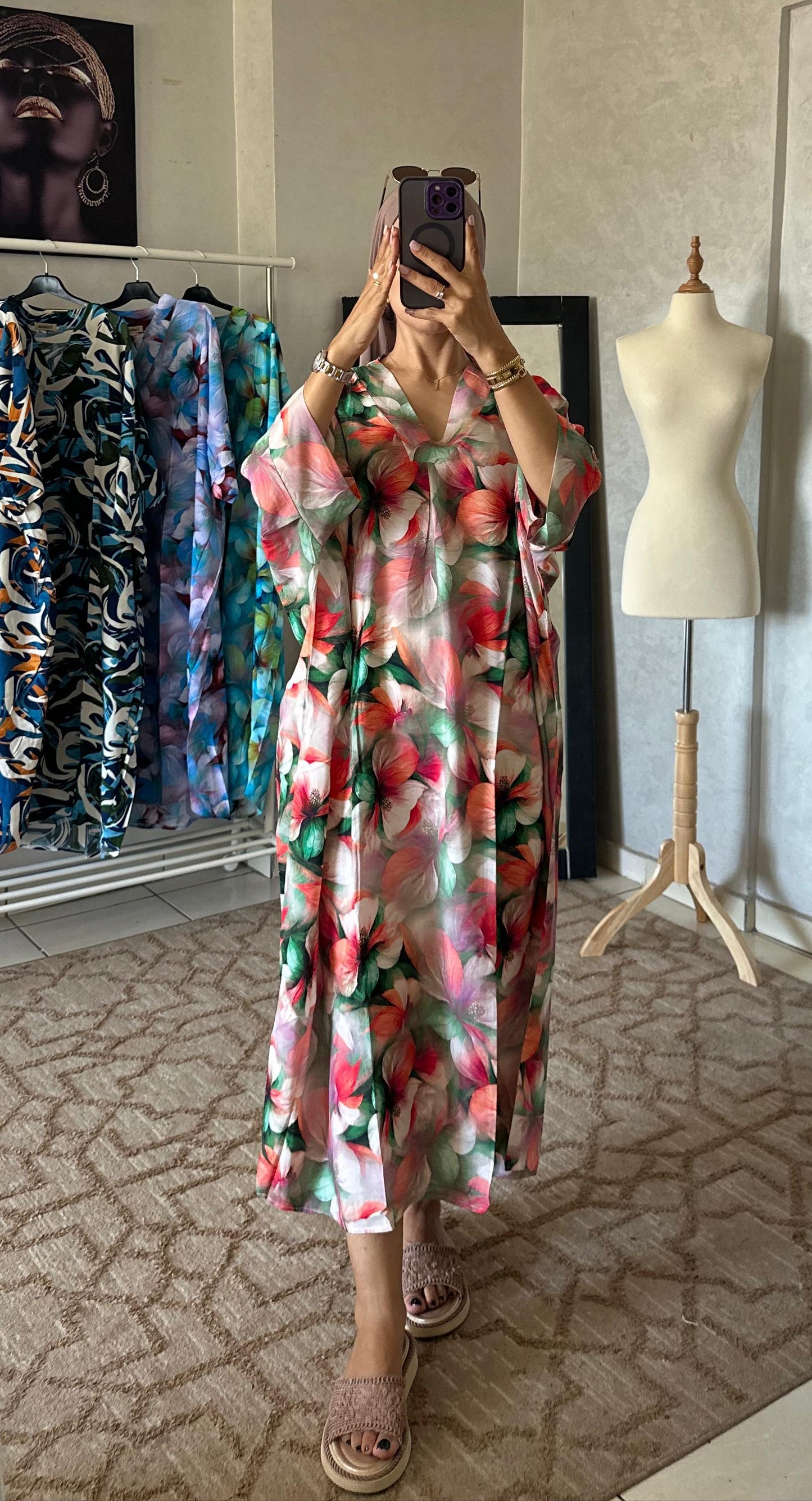 Robe Nova en Fleurs