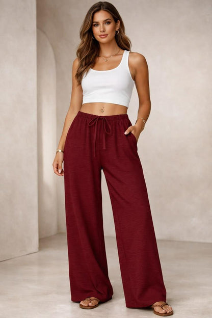 Pantalon en Lin