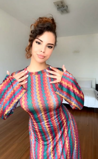 Zigzag Dress
