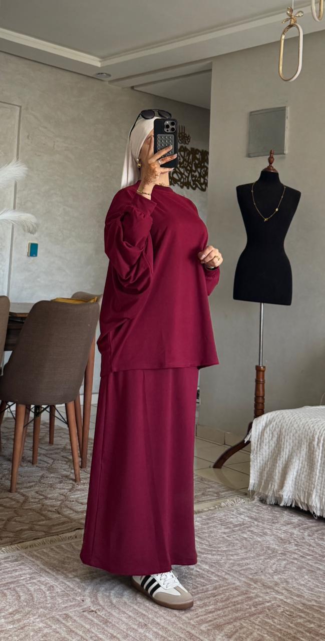 Tricot et Jupe Hayaà