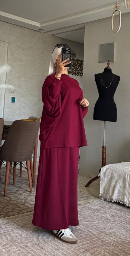 Tricot et Jupe Hayaà