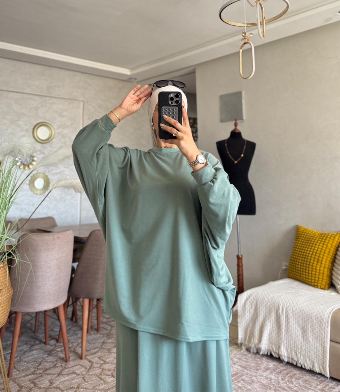 Tricot et Jupe Hayaà